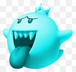 Super Mario Bros King Boo Png Free - King Boo Official Render,King Boo Png