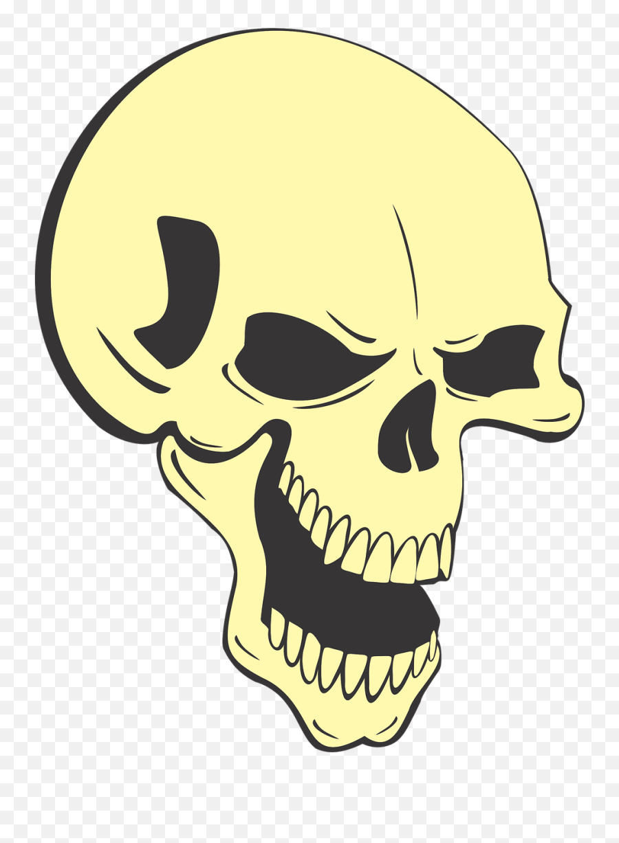 Evil Skull Bespoke - Free Image On Pixabay Portable Network Graphics Png,Evil Mouth Png