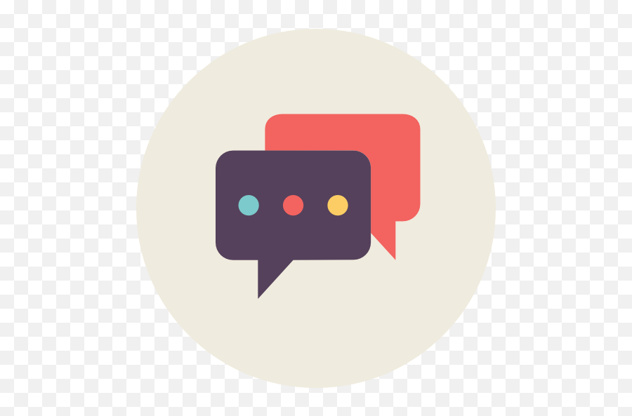 Chat Sessie Talk Conversation Free Icon Of Flat Retro - Charla Icon Png,Conversation Icon Png