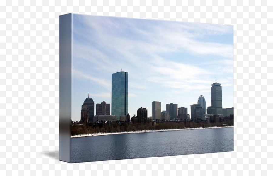 Boston Skyline By Candice Cruz Dintino - Boston Png,Boston Skyline Png
