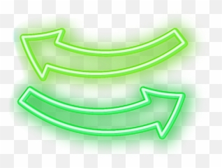 Arrow Neon Arrowneon Sticker - Horizontal png