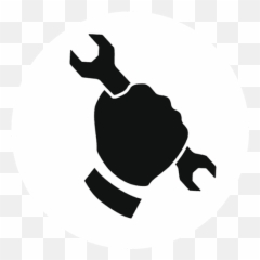 Download Hand Holding Wrench Icon - Png