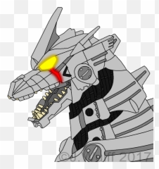 Download Mecha King Ghidorah Drawing - Draw King Kong Easy Png,King Ghidorah Png