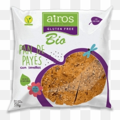 Fresh Farmhouse Sliced Bread With Seeds - Airos Gluten Free Whole Grain Png,Bread Slice Png