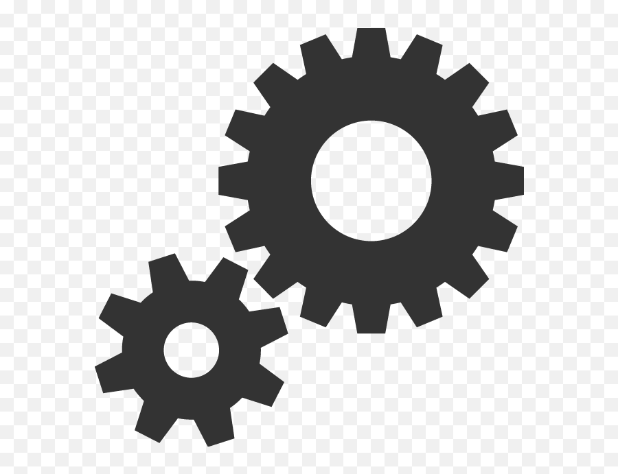 Download Hd Cogs - Bpme App Icon Transparent Png Image Development Black And White,Transparent App Icon