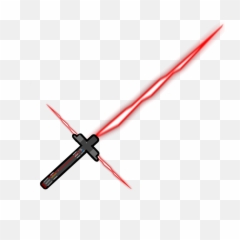 Kylo Rens Lightsaber By Cr - Transparent Png