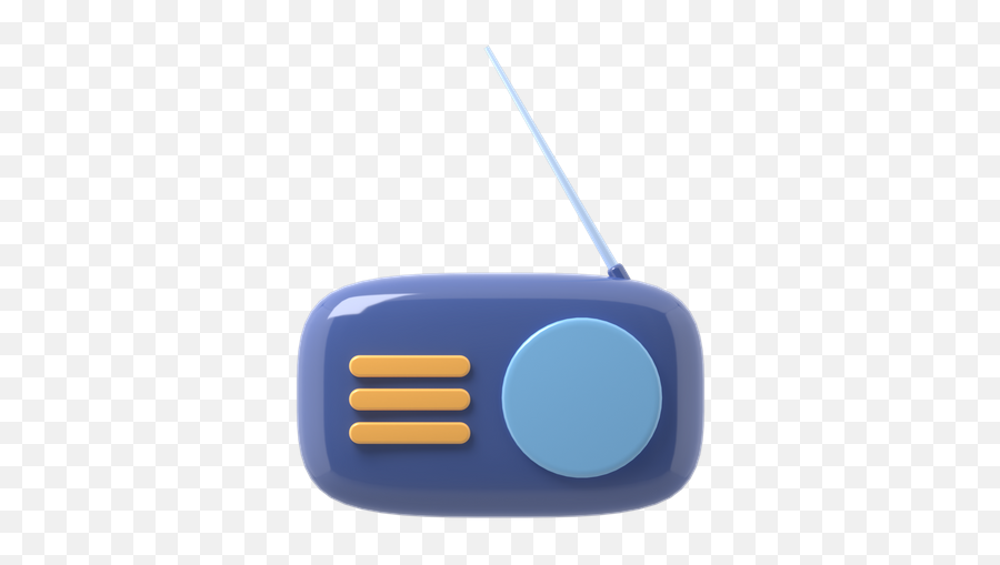 Radio Fm 3d Illustrations Designs Images Vectors Hd Graphics - Portable Png,Rdio Icon