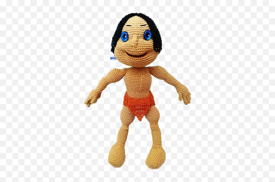 Tarzan Of The Jungle Pattern By Mignon Crochet - Amigurumi Tarzan Png,Tarzan Png