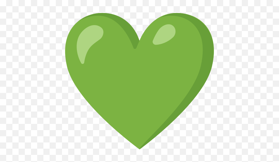 Green Heart Emoji - Green Heart Emoji Google Png,Heart Icon Iphone
