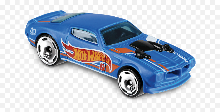 70 Pontiac Firebird In Blue Hw 50th Race Team Car - 70 Pontiac Firebird Hot Wheels Png,Firebird Png