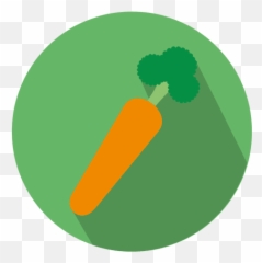 Carrot Circle Icon - Transparent Png U0026 Svg Vector File Vegetable Circle Icon Png,Carrot Transparent Background