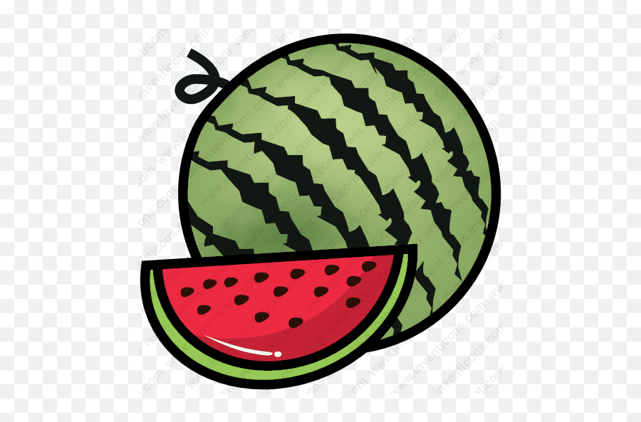 Download Watermelon Vector Icon Inventicons - Girly Png,Fresh Produce Icon