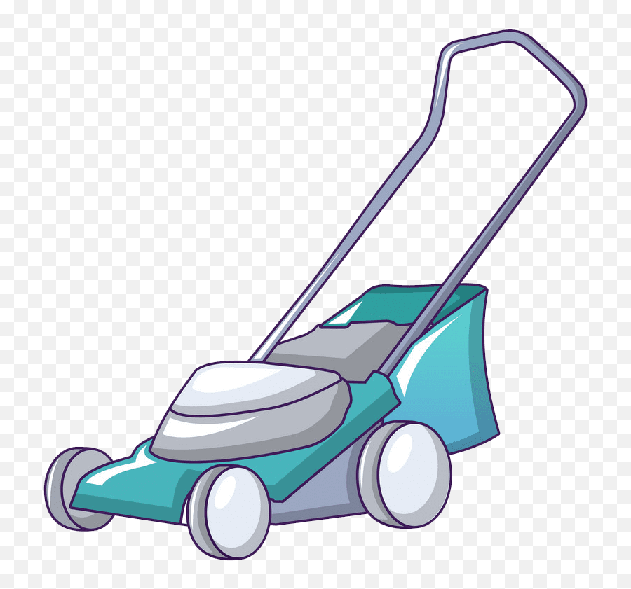 Icon Lawn Mower Clipart Free - Clipart World Lawnmower Cartoon Png,Lawn Icon