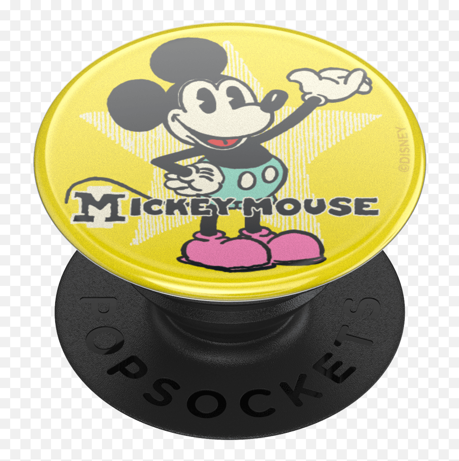Star Mouse Gloss Popgrip Popsockets Official - Rainbow Popsocket Png,Mickey Mouse Facebook Icon