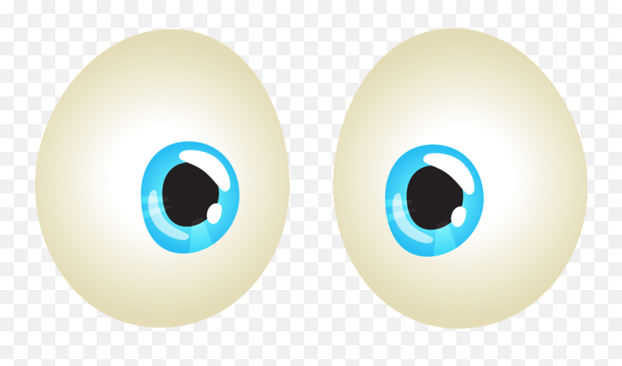 Cartoon Eye Humour - Funny Cartoon Eyes Png,Creepy Eye Png