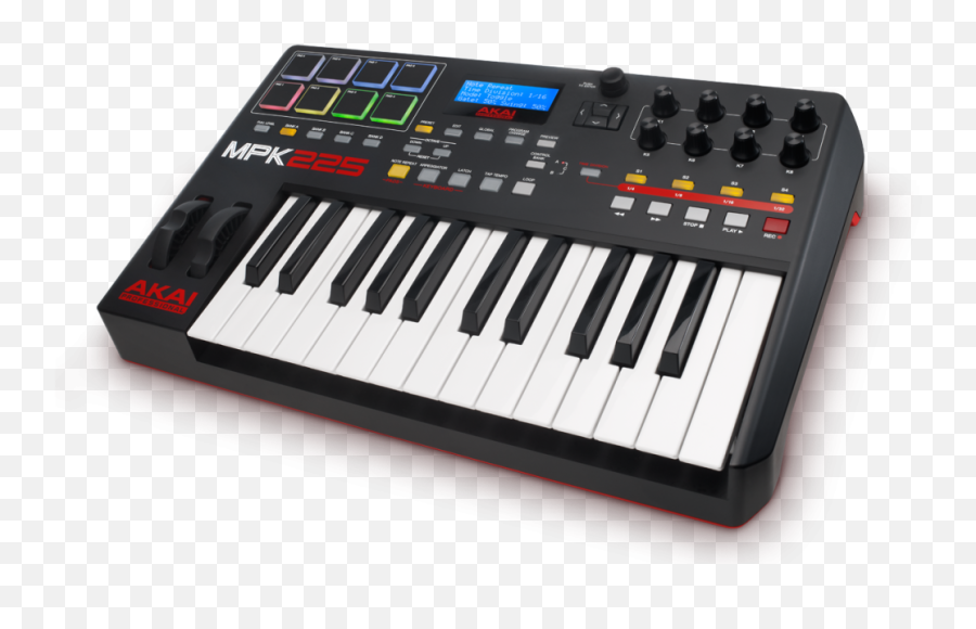 Akai Mpk225 - Compact Keyboard Controller Keyboard Akai Midi Controller Png,Icon Ipad Midi Controller