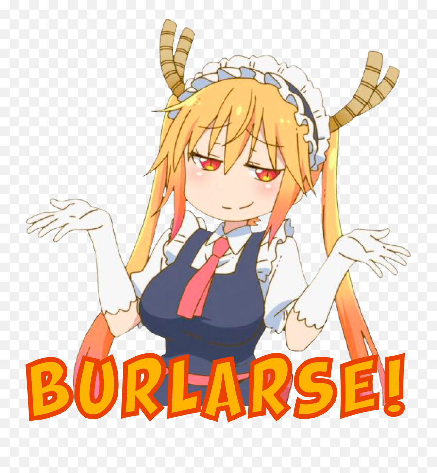 Derision - Tohru Anime Anime Faces Expressions Anime Smug Tohru Png,Shrugging Icon