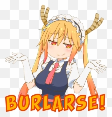 Derision - Tohru Anime faces expressions Smug png