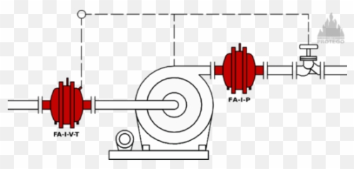 Protego Application Flame Arresters As Integrated - Vertical png