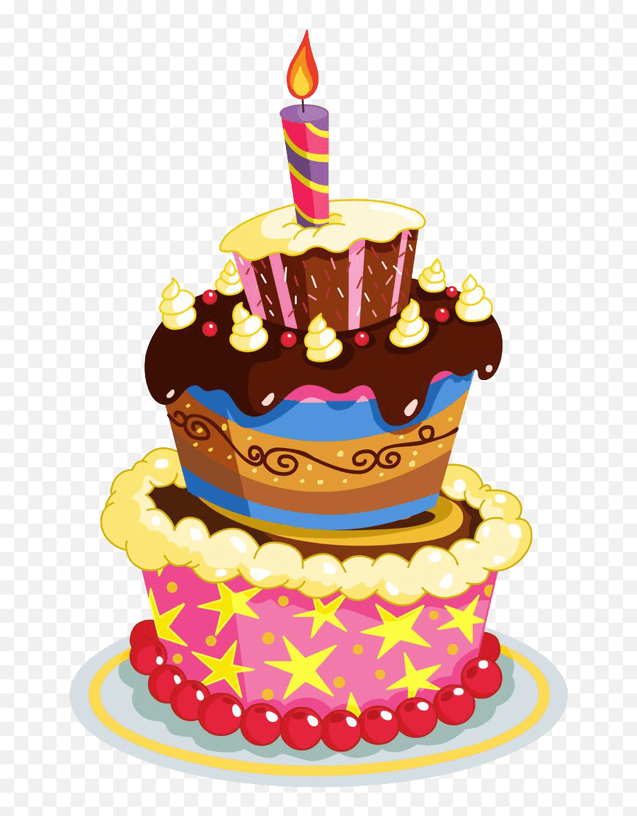 Pastel De Cumpleaños Capas Png Transpar - 1st Birthday Cake Png,Pasteles Png