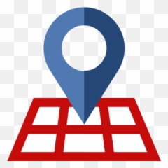 Service Areas Mold Removal - Address Map Clip Art Back And White png
