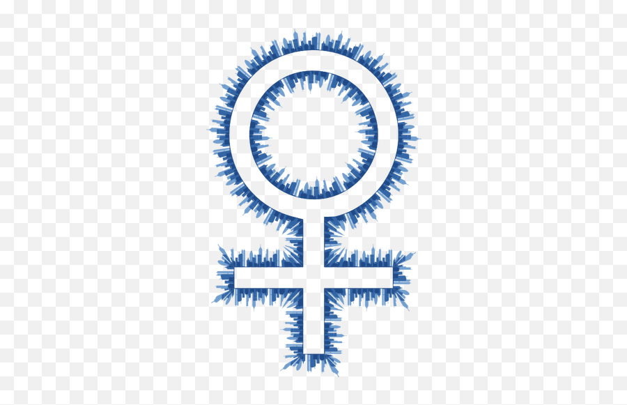 Skyline Female Symbol Public Domain Vectors - Clipart Male Symbol Png,Female Icon