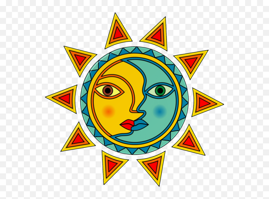 Sun Moon Png Graphic - Sun And Moon Tarahumara,Sun And Moon Png