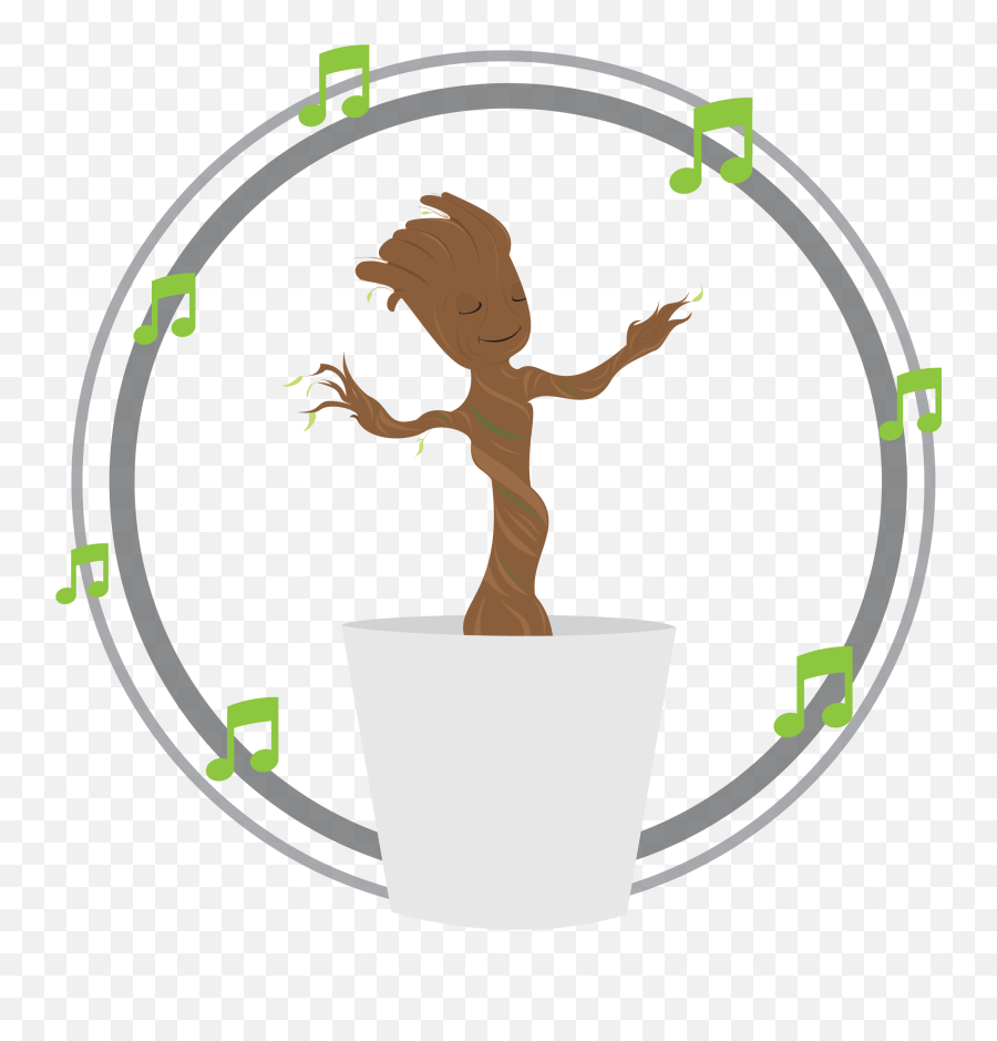 Baby Groot Rocket Raccoon Star - Lord Drawing Dancing Png Groot,Rocket Raccoon Png