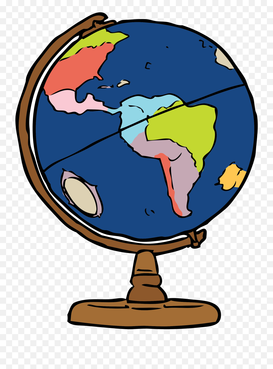 Globe Clipart Drawing - Globe Clipart Png,Cartoon Earth Png