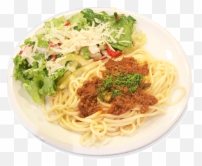 Noodle Clipart Spaghetti Italian - Spaghetti Bolognese And Salad Png,Pasta Png
