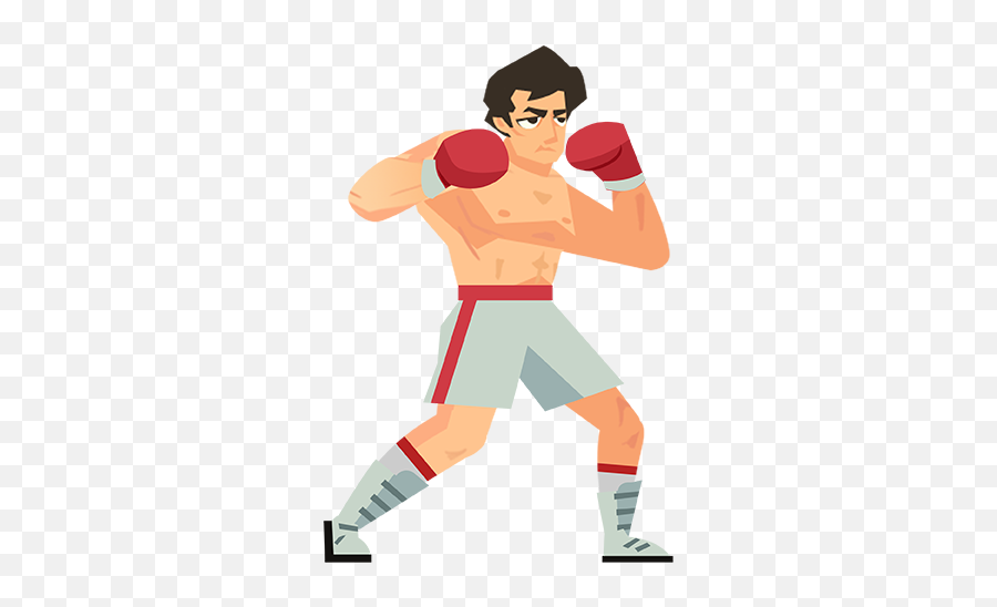 Rocky - Rocky Cartoon Boxer Png,Rocky Png