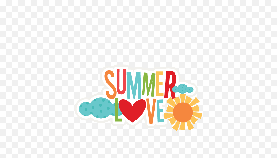 Svg Scrapbook Cut File Cute Clipart - Summer Love Clipart Png,Summer Clipart Png