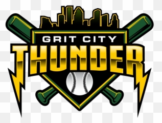 Grit City Thunder Baseball Club Tacoma - Clip Art Png,Grit Png