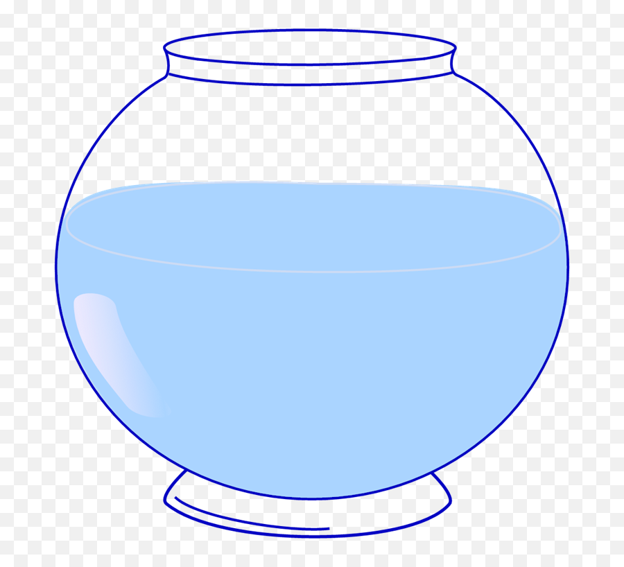 Library Of Vector Fish And Bowl Png Files - Fish Bowl Clip Art,Bowl Png