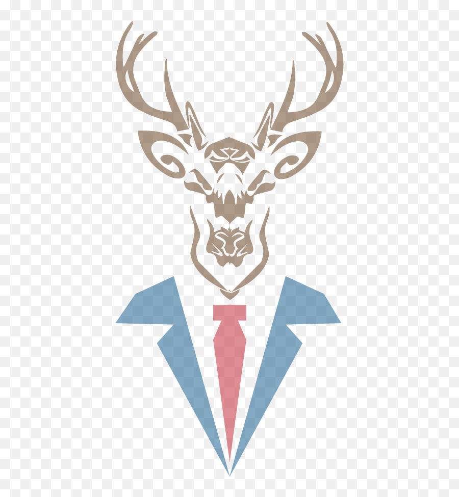 The Tailored Stag - Emblem Png,Deer Head Logo
