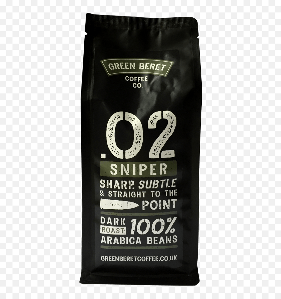 02 - Sniperblendgreenberetcoffeeco U2013 Hhour Cappuccino Png,Sniper Transparent