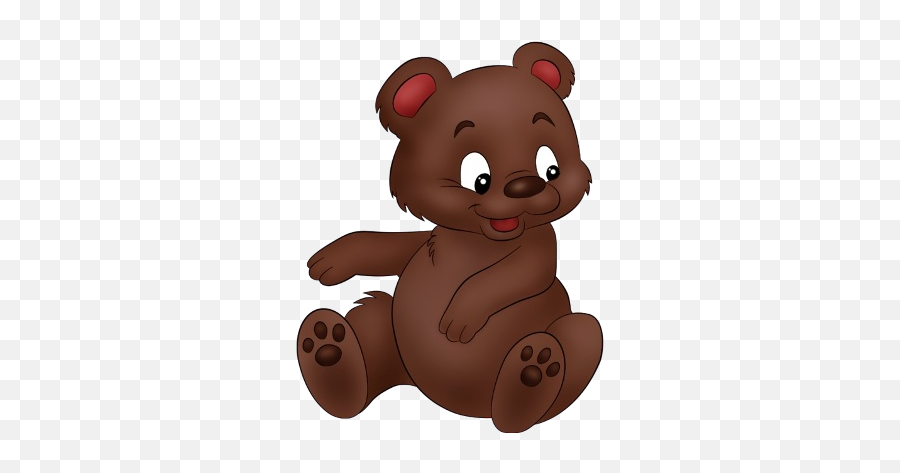 Cute Baby Brown Bears - Cute Cartoon Bear Images Cartoon Bear Transparent Png,Bear Transparent Background