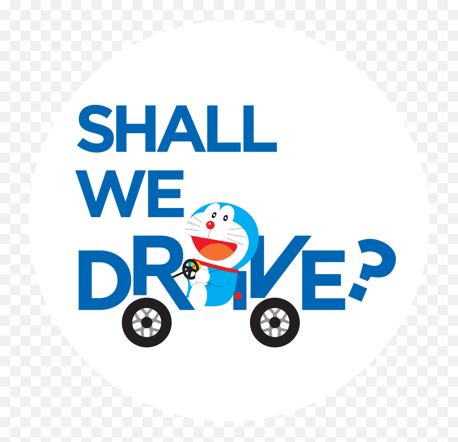 Shall We Drive Let Suzuki And Doraemon - Circle Png,Doraemon Logo