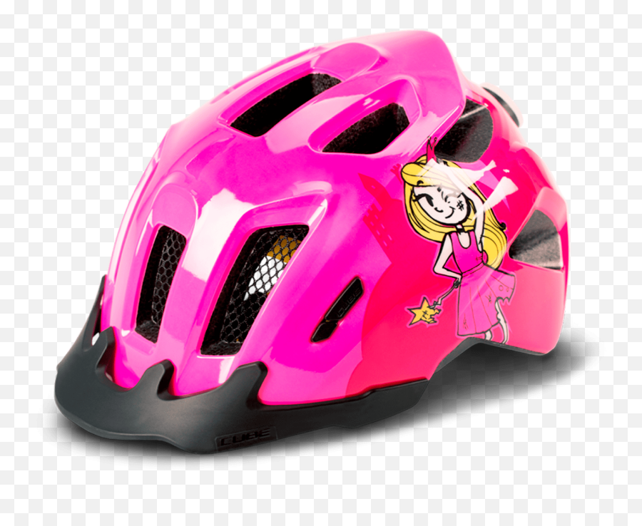 Bicycle Helmet Hd Png Download - Cube Kinder Fahrradhelm,Bike Helmet Png
