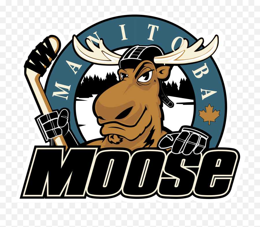 Manitoba Moose Logo Png Transparent - Manitoba Moose Logo,Moose Png