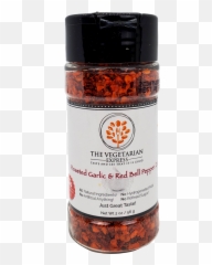 Roasted Garlic And Red Pepper Zip 2 Oz The Vegetarian Express - Bottle Png,Garlic Transparent Background
