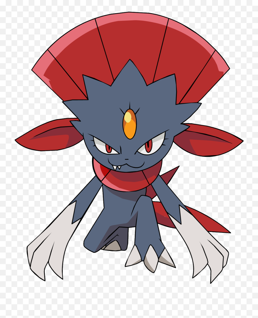 Pokemon Pokedex From Sinnoh - Weavile Pokemon Clipart Full Weavile Pokemon Png,Pokedex Png