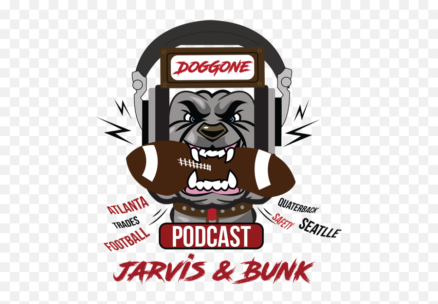 The Doggone Football Podcast With Jarvis And Bunk Episode 14 - Cartoon Png,Julio Jones Png
