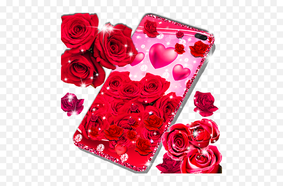 Red Rose Live Wallpaper - Apps On Google Play 2020 Rose Live Png,Red Rose Transparent Background