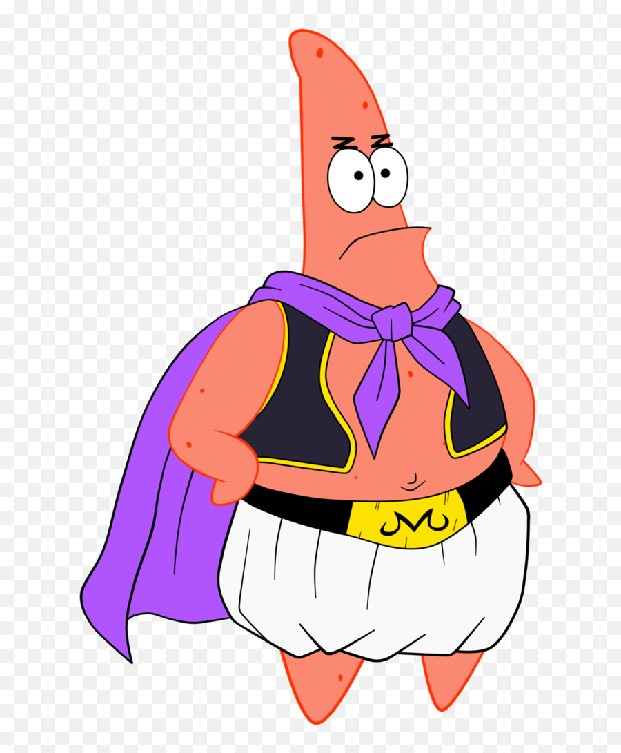 Patrick Star Majin Buu Transparent Cartoon - Jingfm Patrick Star And Majin Buu Png,Patrick Star Png