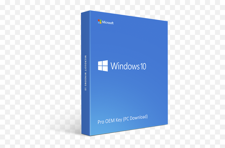 Microsoft Windows 10 Pro Oem Key Pc Download - Word 2016 Png,Windows 10 Logo Png