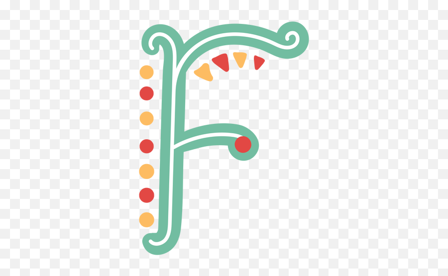 Transparent Png Svg Vector File - Mexican Decorated Letter F,Mexican Banner Png