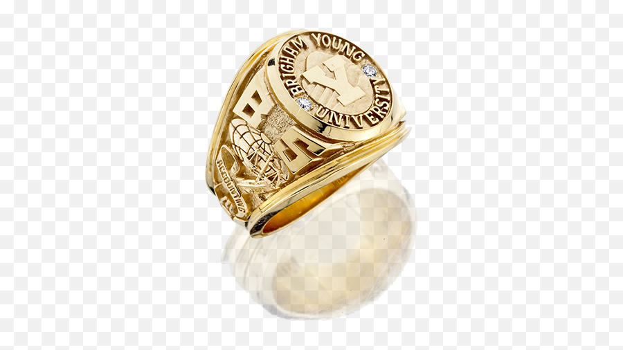 College Rings For Brigham Young University By Herff Jones - Solid Png,Byu Logo Png