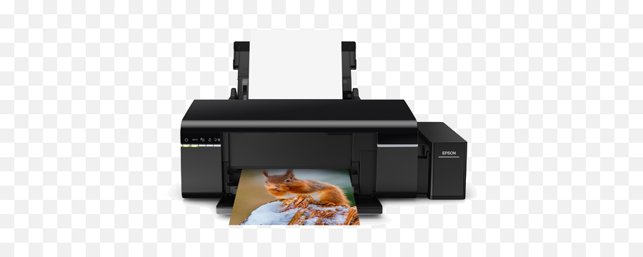 Epson L805 Wi - Fi Photo Ink Tank Printer Ink Tank System Png,Printer Png