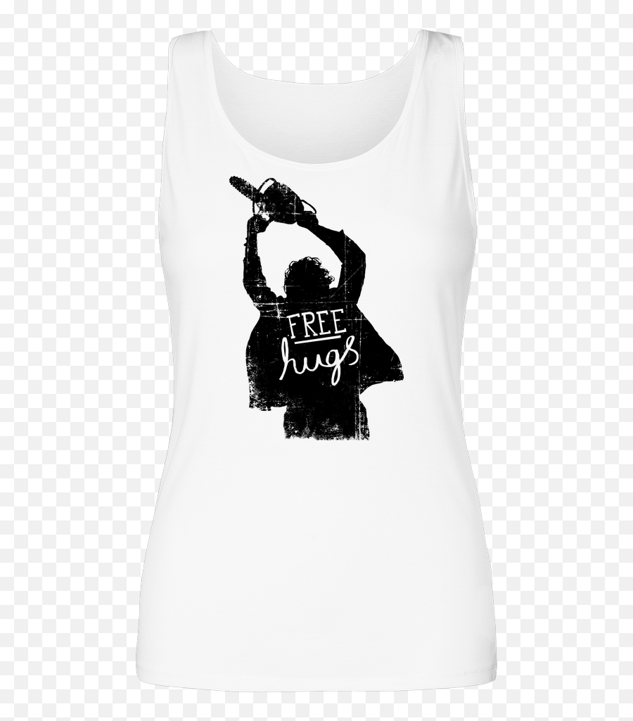 Buy Free Hugs Girl Tanktop Supergeekde Png Leatherface